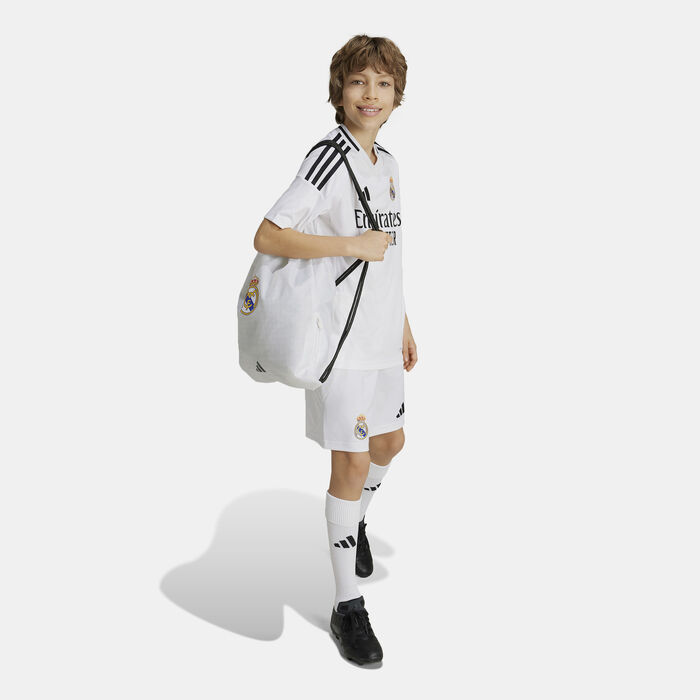 adidas Kids' Real Madrid 24/25 Home Football Jersey  White image number 2