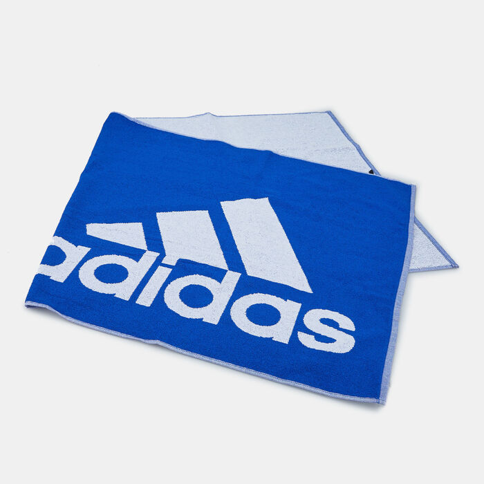 adidas Large Towel Blue adidas Large Towel Blue image number 0