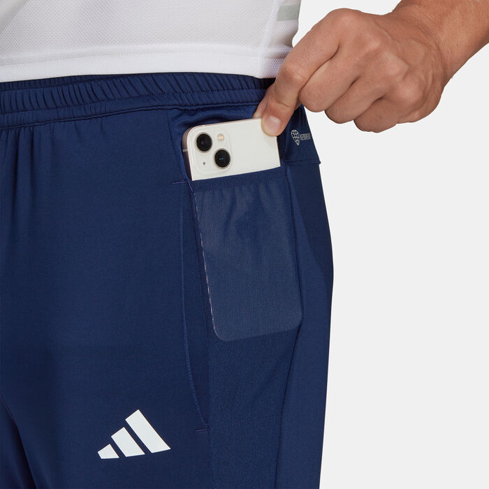 adidas Men's Own the Run Astro Knit Joggers Blue image number 3