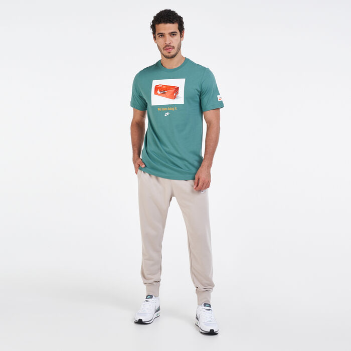 Nike Men's Sportswear Swoosh 50 Photo T-Shirt Green Nike Men's Sportswear Swoosh 50 Photo T-Shirt Green image number 2