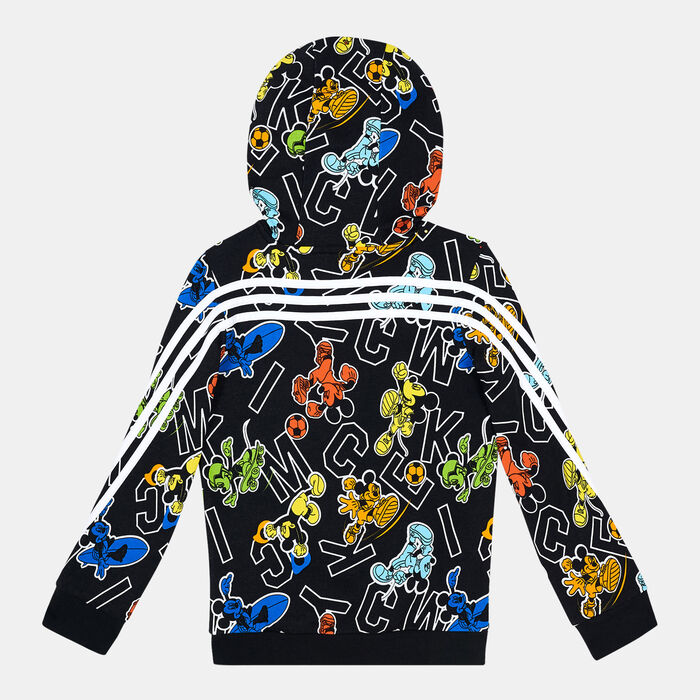 adidas Kids' Mickey Mouse Hoodie Black adidas Kids' Mickey Mouse Hoodie Black image number 1