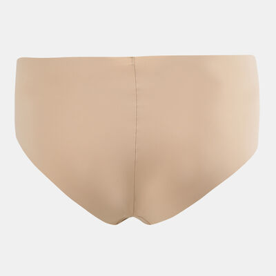 Under Armour Women's Pure Stretch Hipster Briefs (3-Pack) Beige