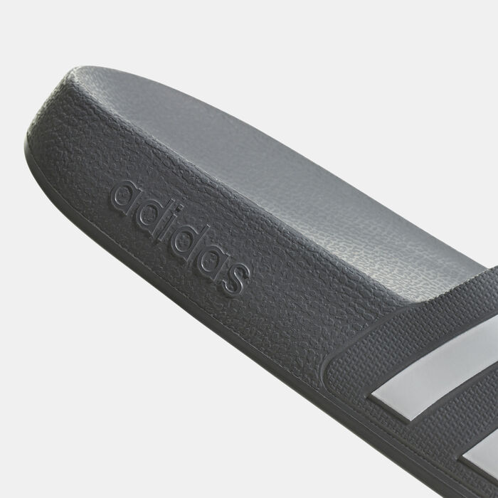 adidas Adilette Aqua Slides Grey adidas Adilette Aqua Slides Grey image number 5