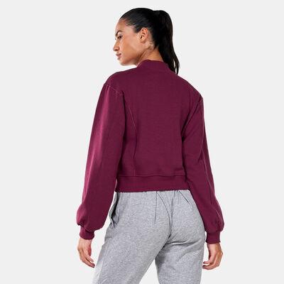 adidas Women's Yoga Layering Sweatshirt Red