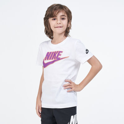 Nike Kids' Faux Mesh Future T-Shirt White