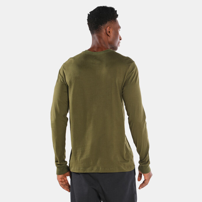 Nike Men's Sportswear Club T-Shirt Green Nike Men's Sportswear Club T-Shirt Green image number 1
