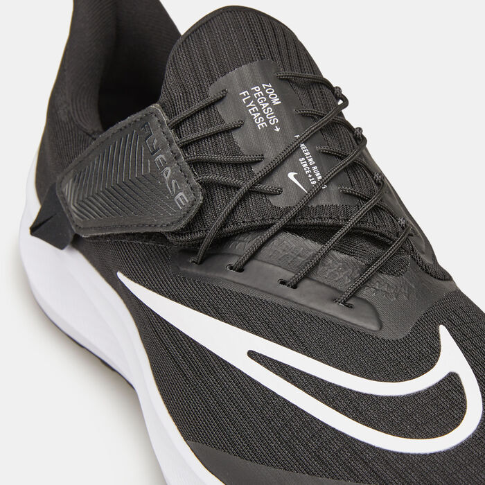 Nike Women's Pegasus FlyEase Easy On/Off Road Running Shoe Black image number 5