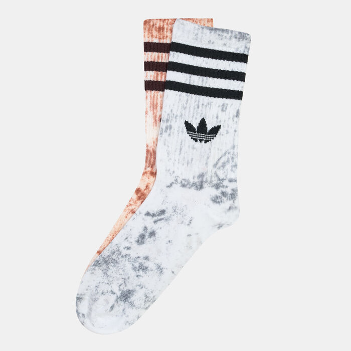 adidas Originals Men's Tie Dye Socks (2 Pack) Multi image number 0