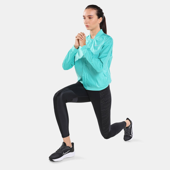 Nike Women's Swoosh Running Jacket Green image number 2