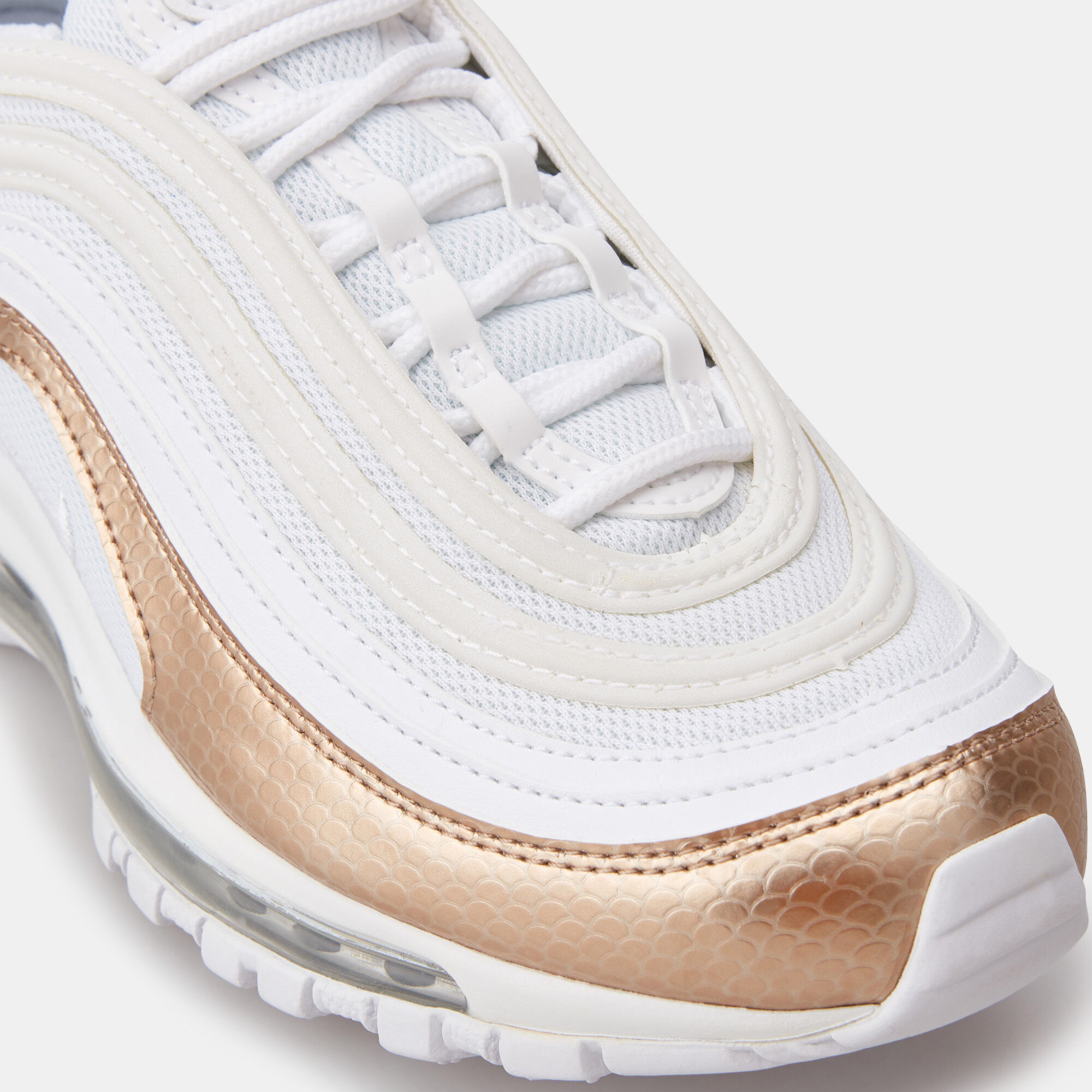Kids white nike 97 deals