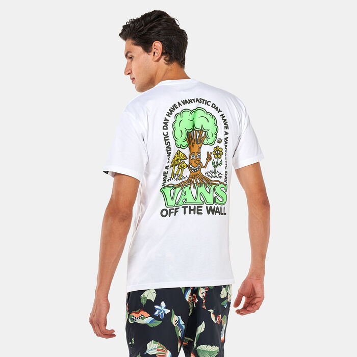 Vans Men's Well Rooted T-Shirt White Vans Men's Well Rooted T-Shirt White image number 0