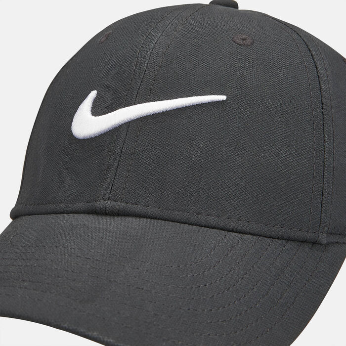 Nike Men's Dri-FIT Club Structured Swoosh Cap Black Nike Men's Dri-FIT Club Structured Swoosh Cap Black image number 2