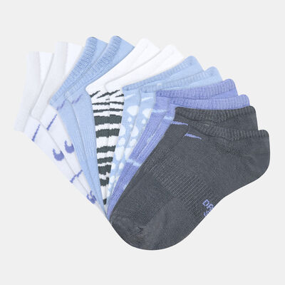 Nike Kids' Everyday Lightweight No-Show Socks (6 Pairs) Multi