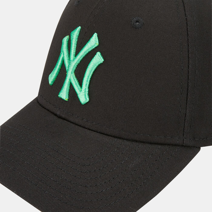 New Era Men's League Essential New York Yankees Logo 9Forty Cap Black New Era Men's League Essential New York Yankees Logo 9Forty Cap Black image number 2