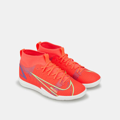 Nike Kids' Superfly 8 Academy Indoor Court Football Shoe Orange Nike Kids' Superfly 8 Academy Indoor Court Football Shoe Orange
