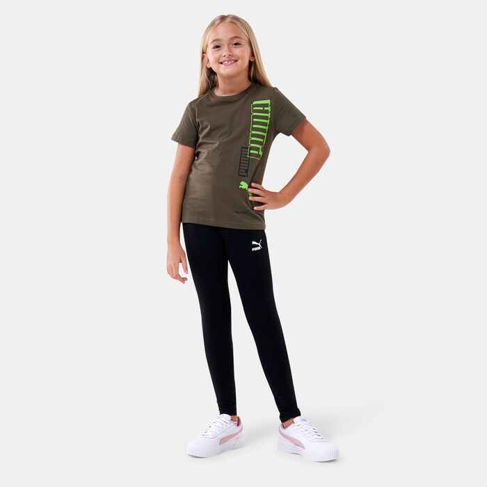 PUMA Kids' Alpha T-Shirt Green PUMA Kids' Alpha T-Shirt Green image number 2