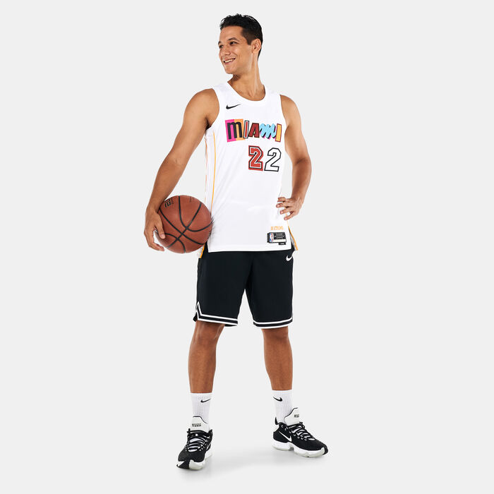 Nike Men's Jimmy Butler Miami Heat City Edition Dri-FIT NBA Swingman Jersey White Nike Men's Jimmy Butler Miami Heat City Edition Dri-FIT NBA Swingman Jersey White image number 2