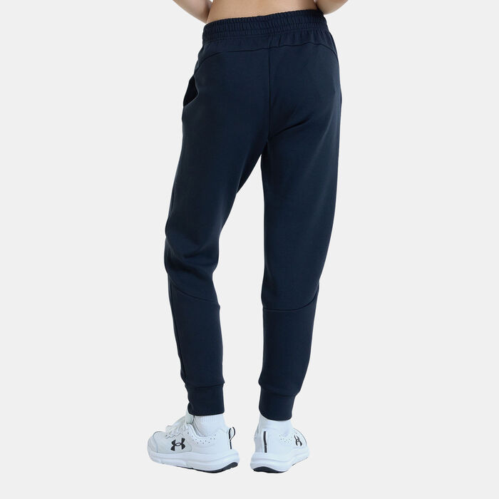 Under Armour Women's Unstoppable Fleece Joggers Black image number 1