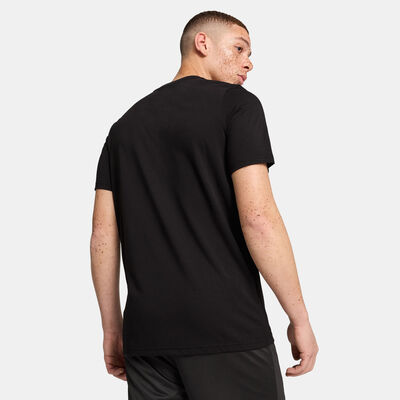 PUMA Men's Winning Shot Basketball Graphic T-Shirt Black