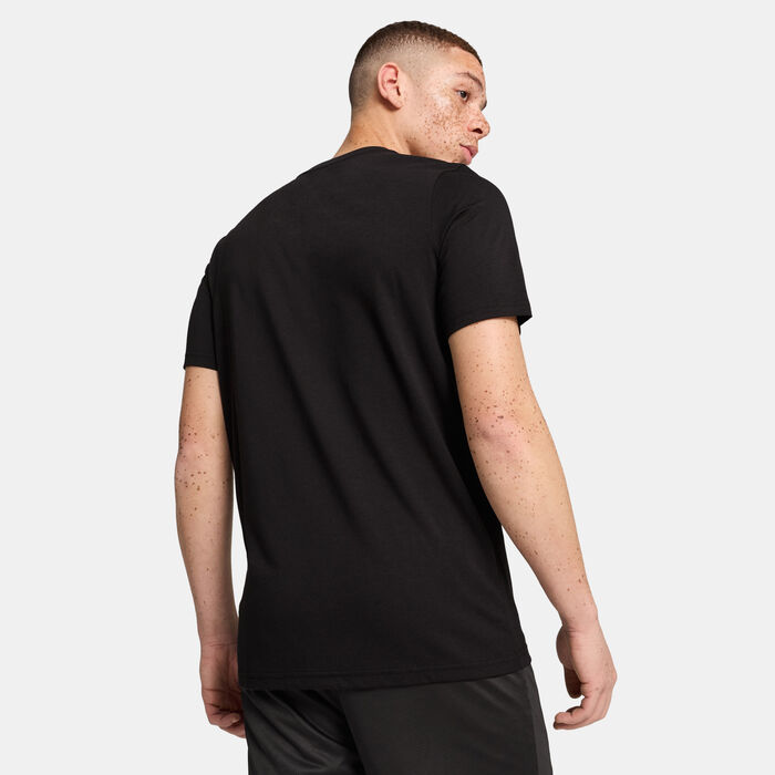 PUMA Men's Winning Shot Basketball Graphic T-Shirt Black PUMA Men's Winning Shot Basketball Graphic T-Shirt Black image number 1