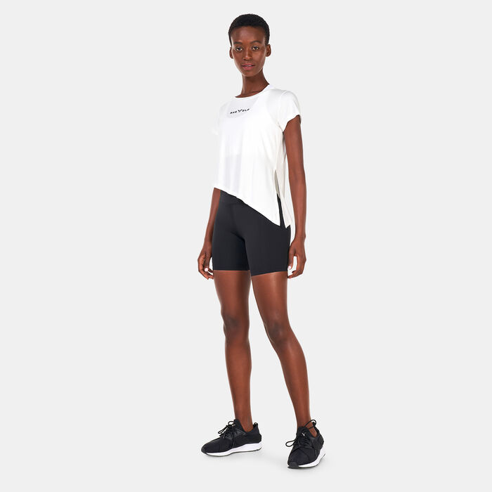 SQUATWOLF Women's She Wolf Crop Top White image number 2