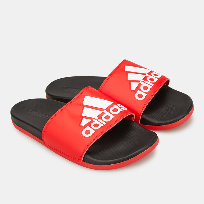 adidas Men's Adilette Comfort Slides Red image number 0