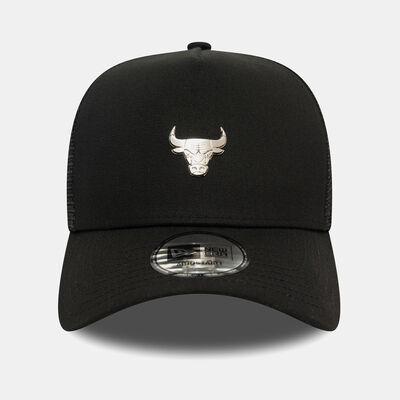 New Era Men's NBA Chicago Bulls Metallic Trucker Cap Black