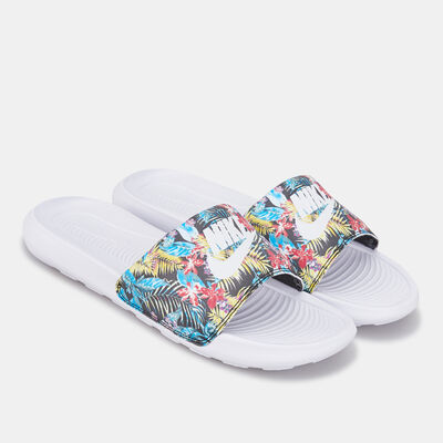 Nike Women's Victori One Printed Slide Black Nike Women's Victori One Printed Slide Black