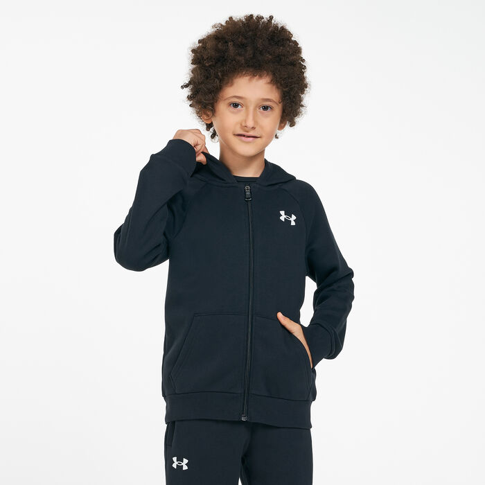 Under Armour Kids' Rival Hoodie (Older Kids) Black Under Armour Kids' Rival Hoodie (Older Kids) Black image number 0