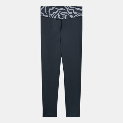 Nike Kids' One Allover Print Leggings (Older Kids) Black Nike Kids' One Allover Print Leggings (Older Kids) Black