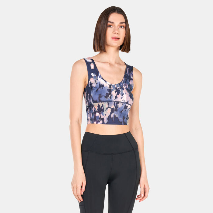 Columbia Women's Boundless Trek™ Cropped Tank Top Blue Columbia Women's Boundless Trek™ Cropped Tank Top Blue image number 0
