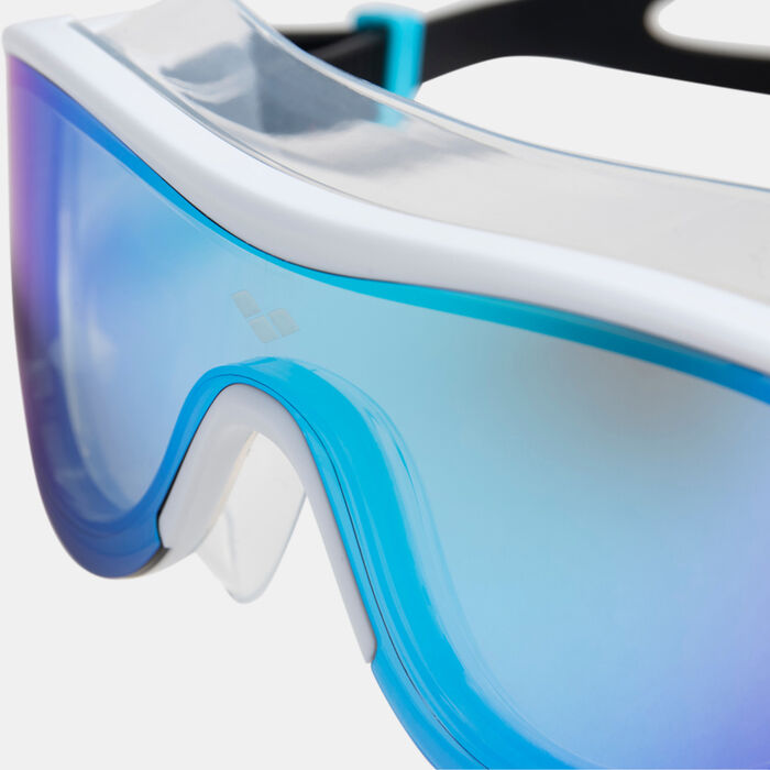 Arena The One Mask Mirror Swimming Goggles Blue Arena The One Mask Mirror Swimming Goggles Blue image number 4