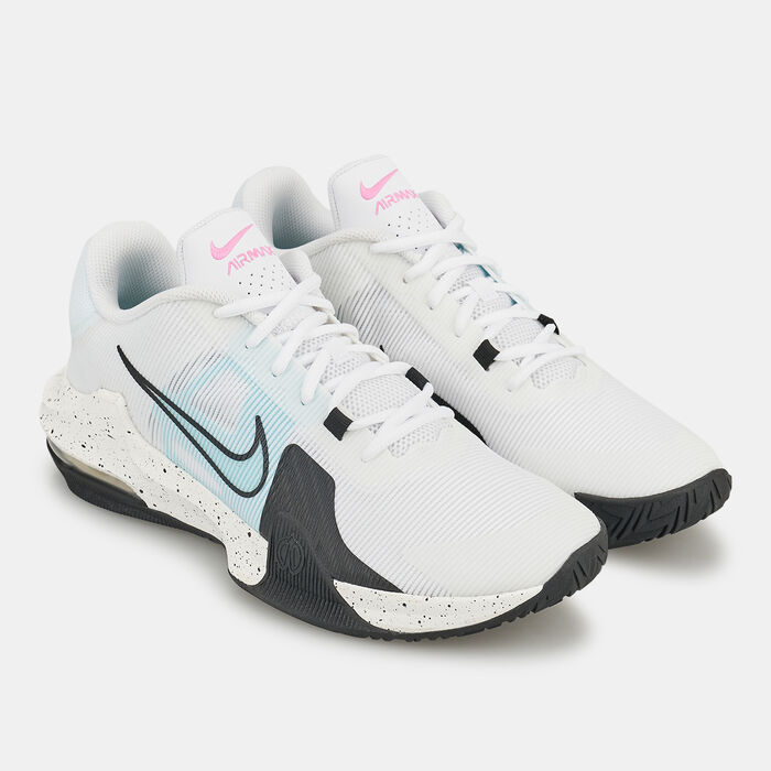 Nike Men's Air Max Impact 4 Basketball Shoe White Nike Men's Air Max Impact 4 Basketball Shoe White image number 2
