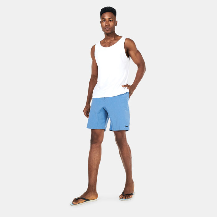 Nike Swim Men's Merge 9-Inch Hybrid Swimming Shorts Blue Nike Swim Men's Merge 9-Inch Hybrid Swimming Shorts Blue image number 2