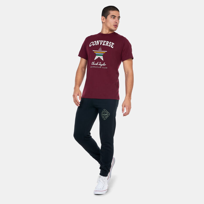 Converse Go-To Chuck Taylor Retro T-Shirt Red Converse Go-To Chuck Taylor Retro T-Shirt Red image number 2