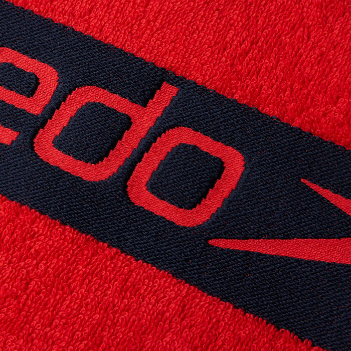 Speedo Border Towel Red image number 2