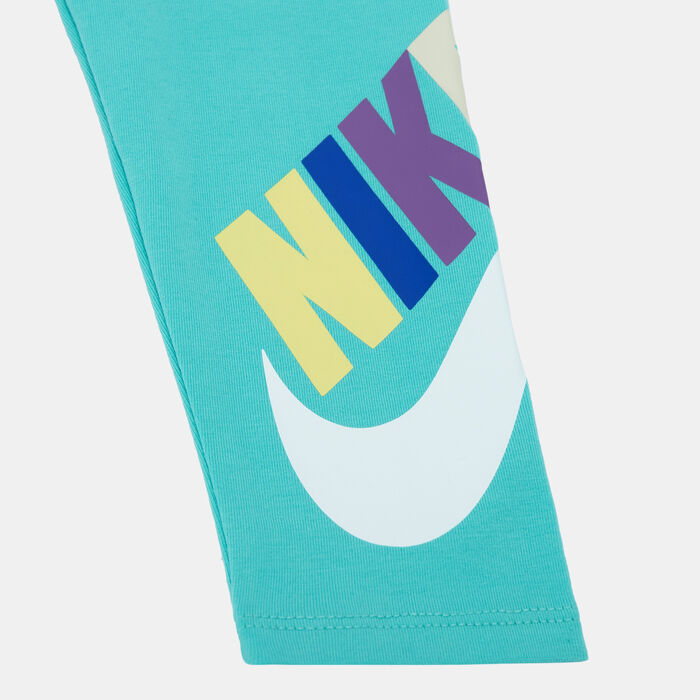 Nike Kids' Sportswear Club Leggings Green Nike Kids' Sportswear Club Leggings Green image number 2