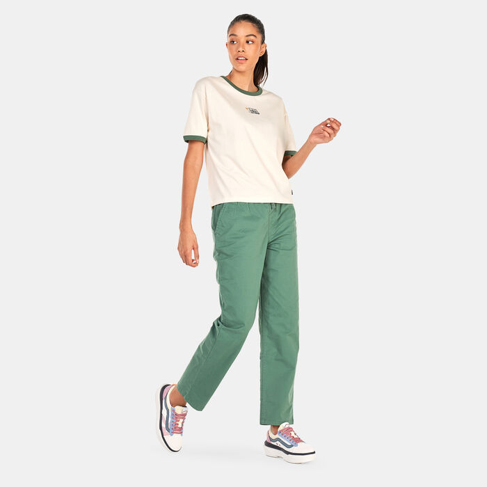 Vans Women's In Our Hands Ringer T-Shirt Beige Vans Women's In Our Hands Ringer T-Shirt Beige image number 2