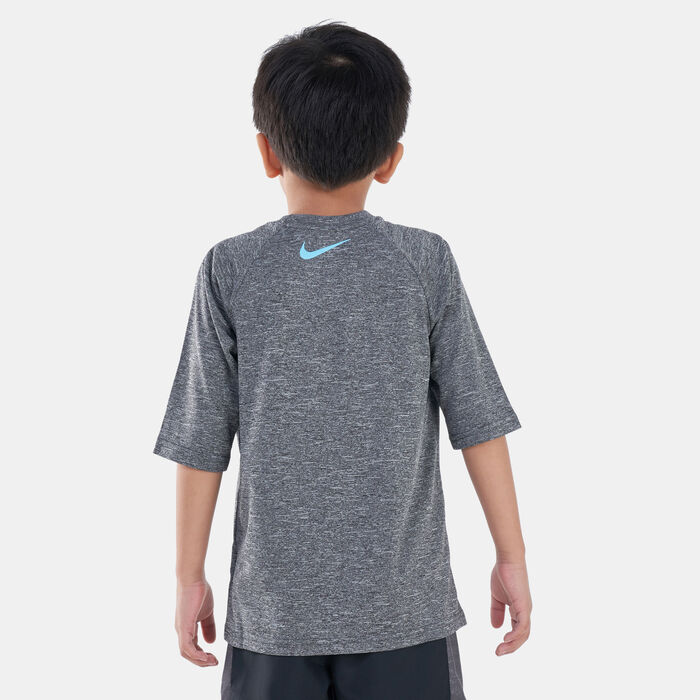 Nike Swim Kids' Rashguard (Older Kids) yellow Nike Swim Kids' Rashguard (Older Kids) yellow image number 1
