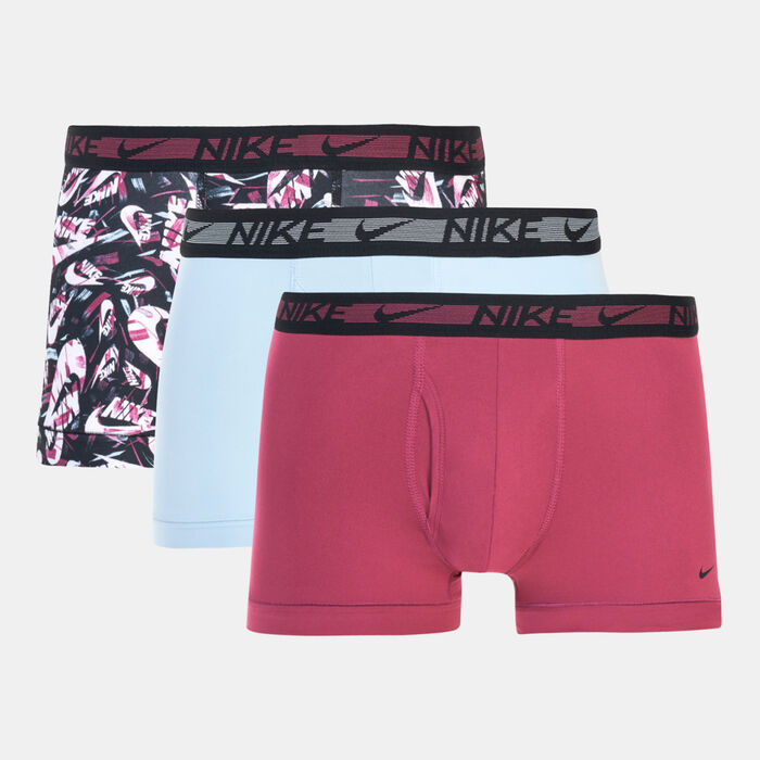Nike Men's Dri-FIT Ultra Stretch Micro Trunks (3 Pack) Multi Nike Men's Dri-FIT Ultra Stretch Micro Trunks (3 Pack) Multi image number 0