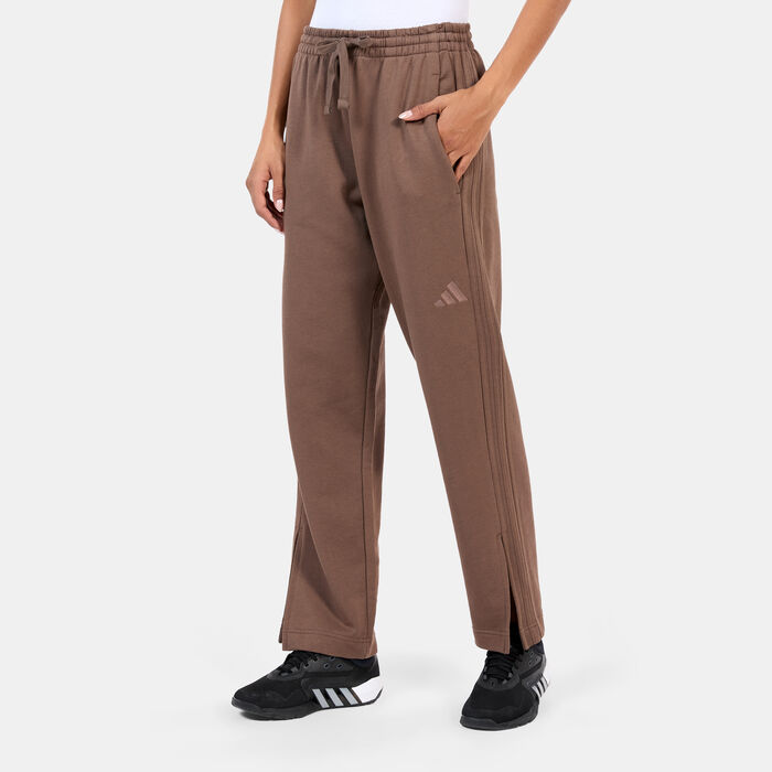 adidas Women's ALL SZN 3-Stripes Joggers Brown image number 0
