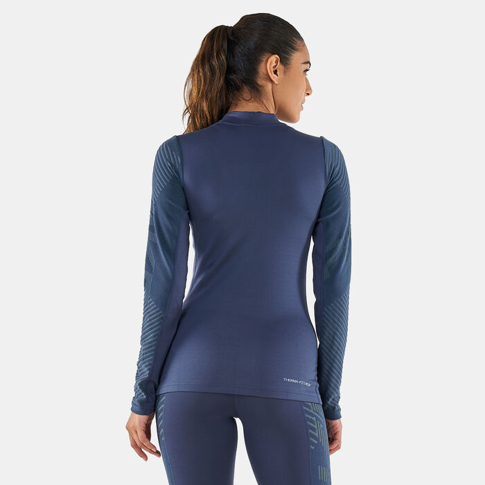 Nike Women's Therma-fit Long Sleeve T-Shirt Nike Women's Therma-fit Long Sleeve T-Shirt image number 1