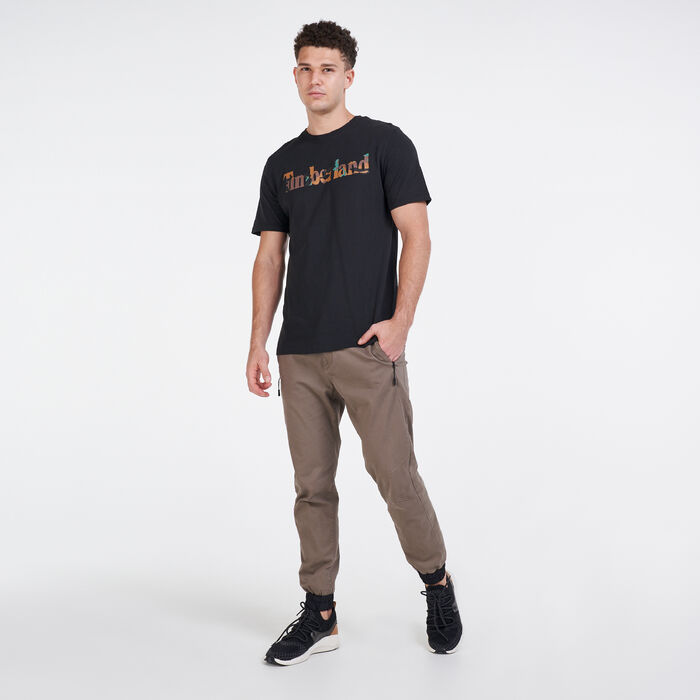 Timberland Men's Outdoor Heritage Camo-Logo T-Shirt Black Timberland Men's Outdoor Heritage Camo-Logo T-Shirt Black image number 2
