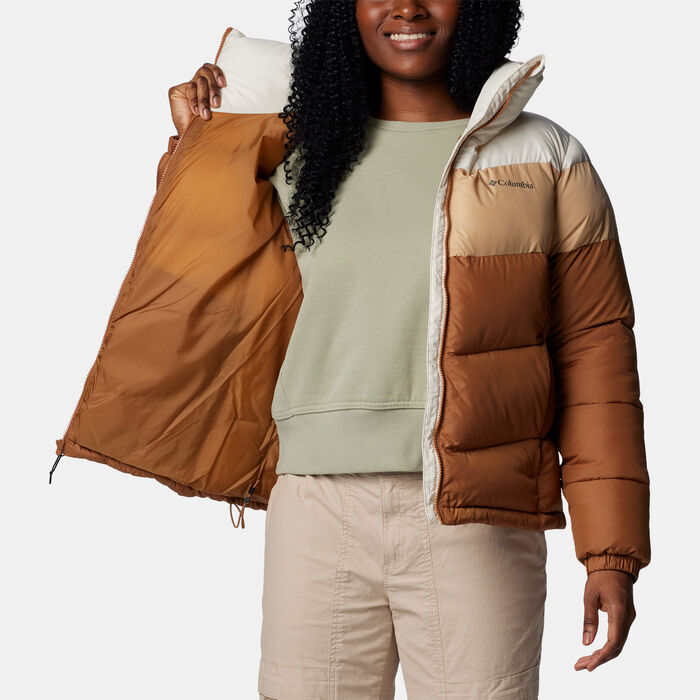 Columbia Women's Puffect II Puffer Jacket Brown image number 3