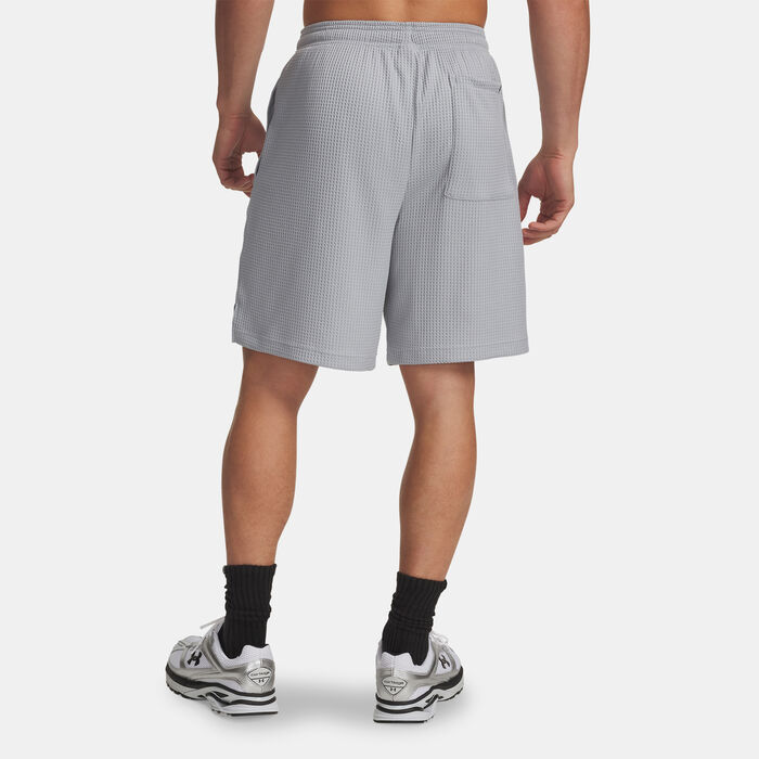 Under Armour Men's Rival Waffle Shorts Grey image number 1