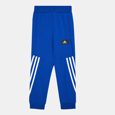 adidas Kids' Future Icon 3-Stripes Pants Blue