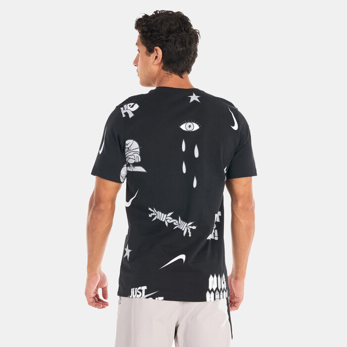Nike Men's Basketball T-Shirt Black Nike Men's Basketball T-Shirt Black image number 1