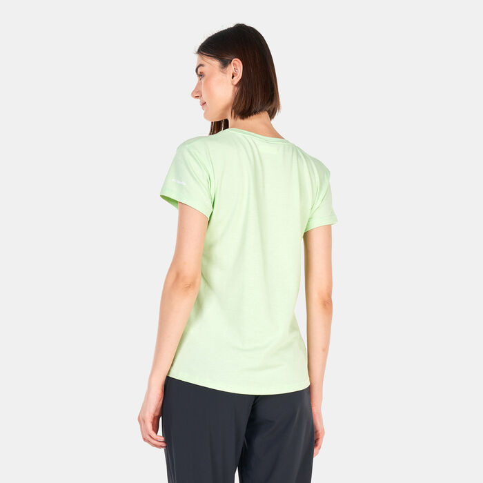 Columbia Women's Sun Trek™ T-Shirt Green Columbia Women's Sun Trek™ T-Shirt Green image number 1