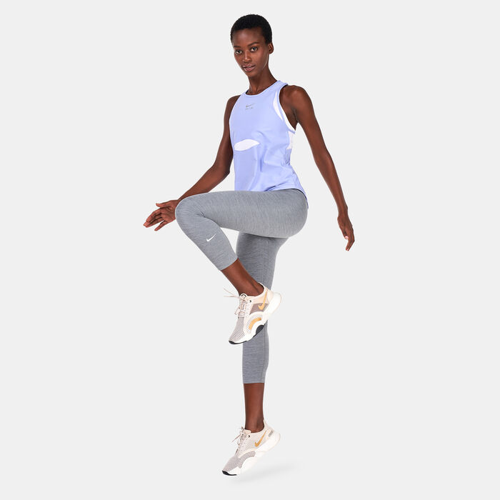 Nike Women's Air Dri-FIT Running Tank Top Blue Nike Women's Air Dri-FIT Running Tank Top Blue image number 2