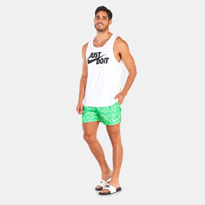 Nike Swim Men's 5 Volley Shorts Green Nike Swim Men's 5 Volley Shorts Green image number 2
